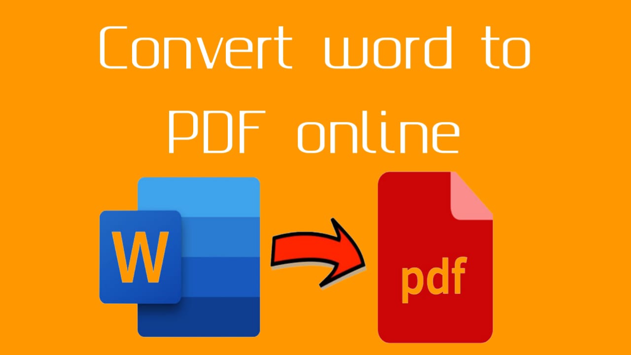 Convert word to pdf online for free