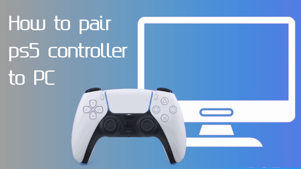 How to pair ps5 controller to pc
