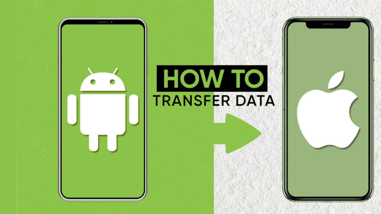 How to transfer data from android to iphone