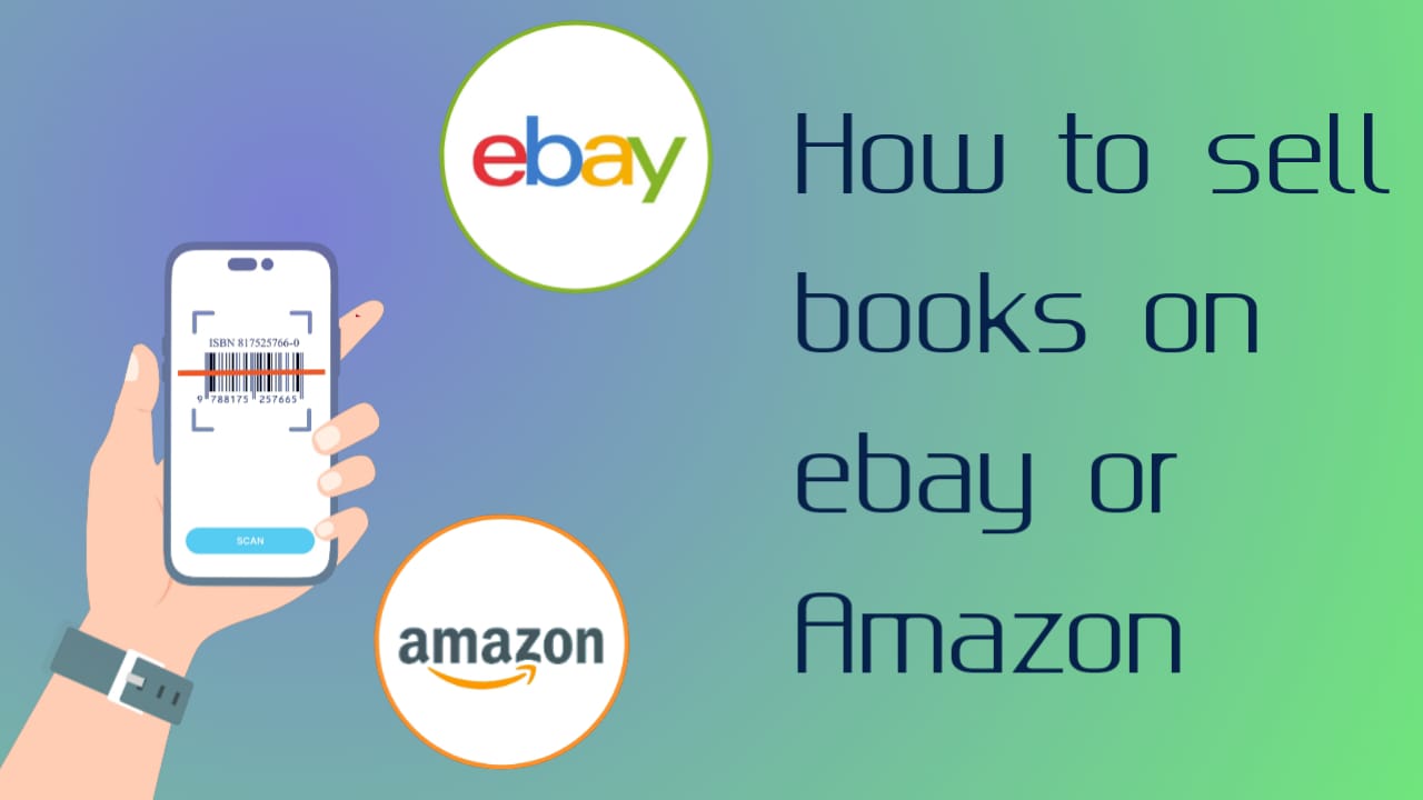 How to sell books on ebay or amazon